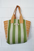 DOS OMBRE BIG BENGALI BAG 008 - YELLOW LIME STRIPE