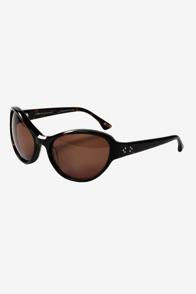 EPOKHE JACUZZI X JALEESA VINCENT - DARK TORTOISE POLISHED/BROWN