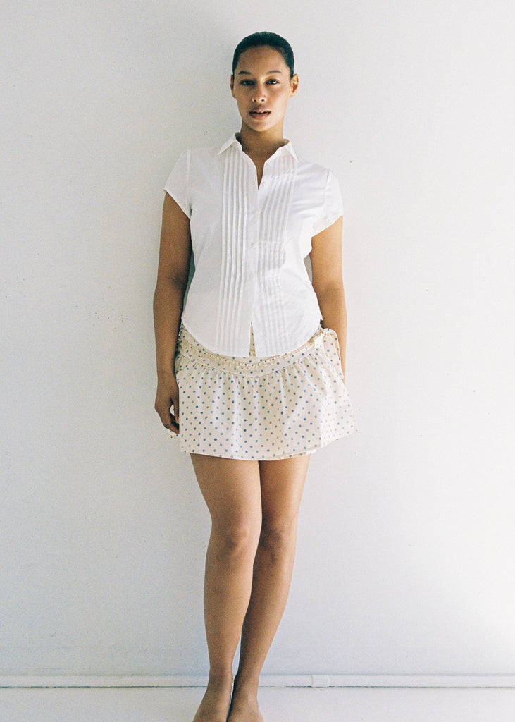 Juni Annika Mini Skirt Polka Dot