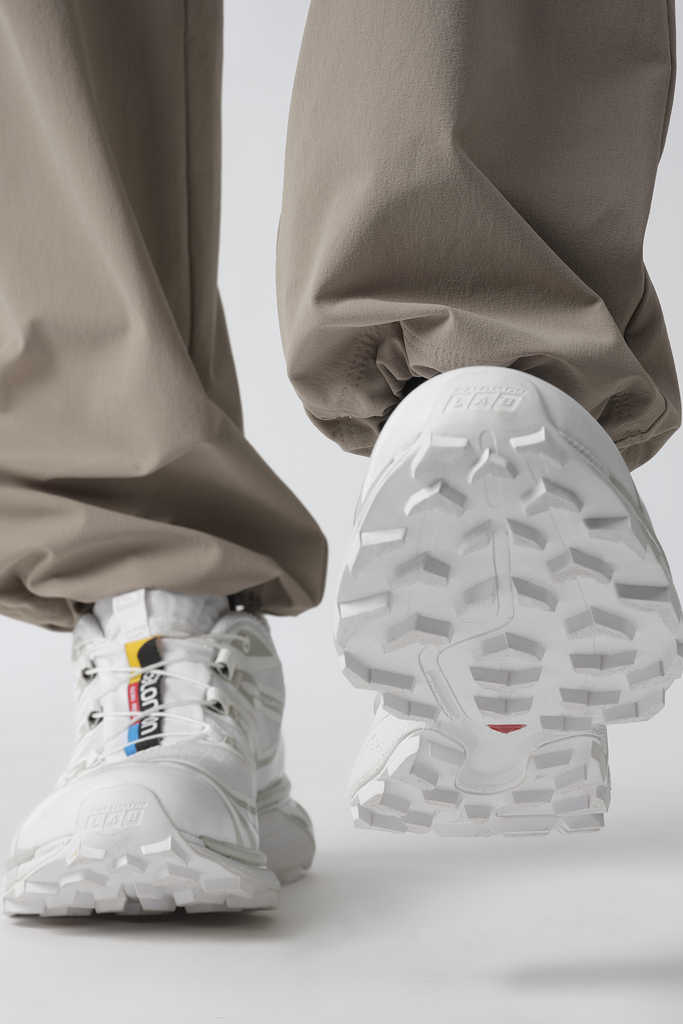 SALOMON XT-6 LOGO PRINTED - WHITE