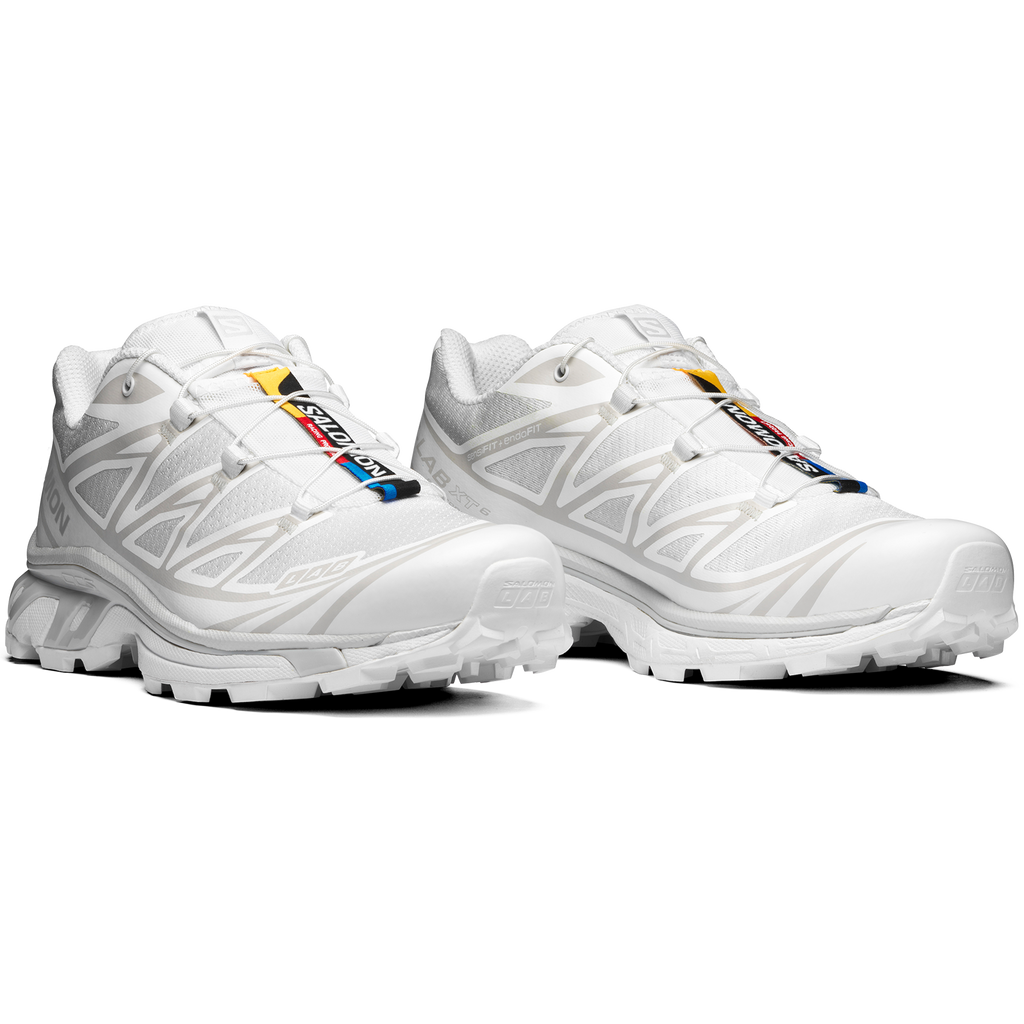 SALOMON XT-6 LOGO PRINTED - WHITE