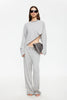 LIONESS BLOOM LONG SLEEVE - ASH STRIPE