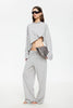 LIONESS BLOOM LONG SLEEVE - ASH STRIPE