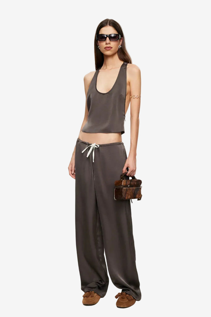 LIONESS Bare Cami - Mocca detail