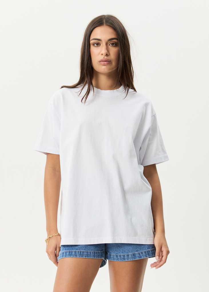 Genesis Heavyweight Boxy Tee - White