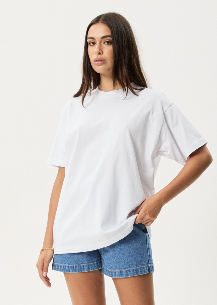 Genesis Heavyweight Boxy Tee - White