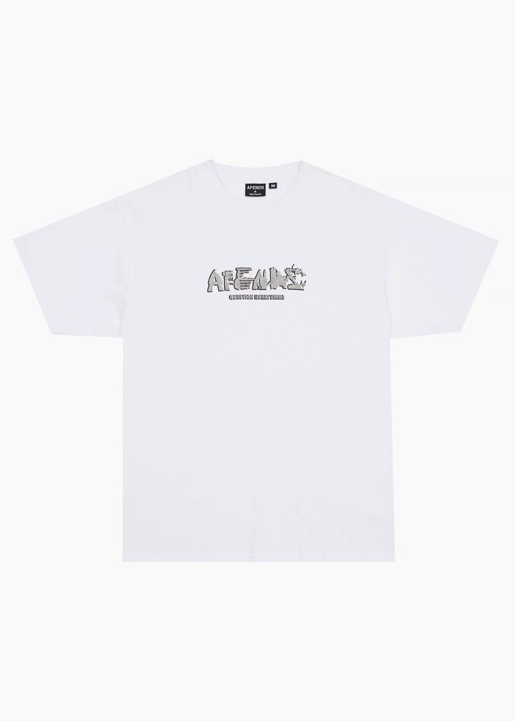 Lqd Metal Heavyweight Boxy Tee - White