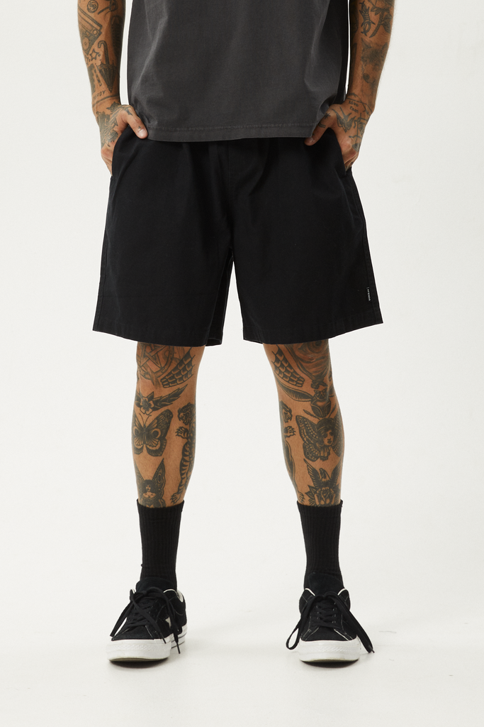 Ninety Eights Oversized Short 20 Inch - Black