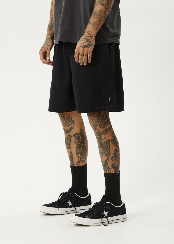 Ninety Eights Oversized Short 20 Inch - Black