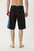 AFENDS FORUM SURF RELATED V2 BOARDSHORT 22" - BLACK/BLUE