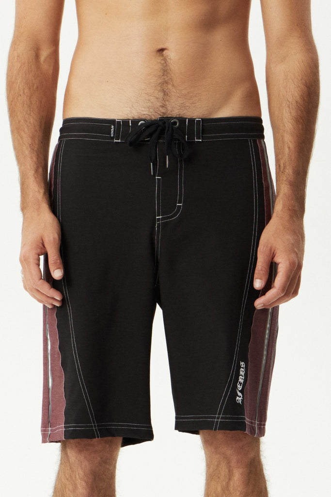 AFENDS FORUM SURF RELATED BOARDSHORT 22" - BURGUNDY