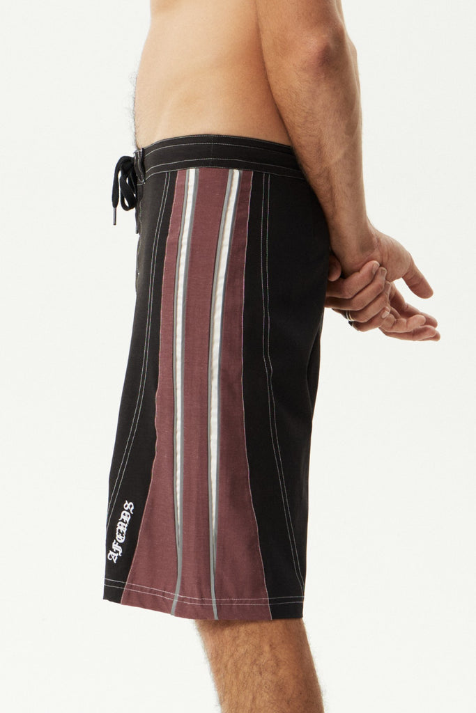 AFENDS FORUM SURF RELATED BOARDSHORT 22" - BURGUNDY