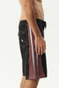 AFENDS FORUM SURF RELATED BOARDSHORT 22" - BURGUNDY
