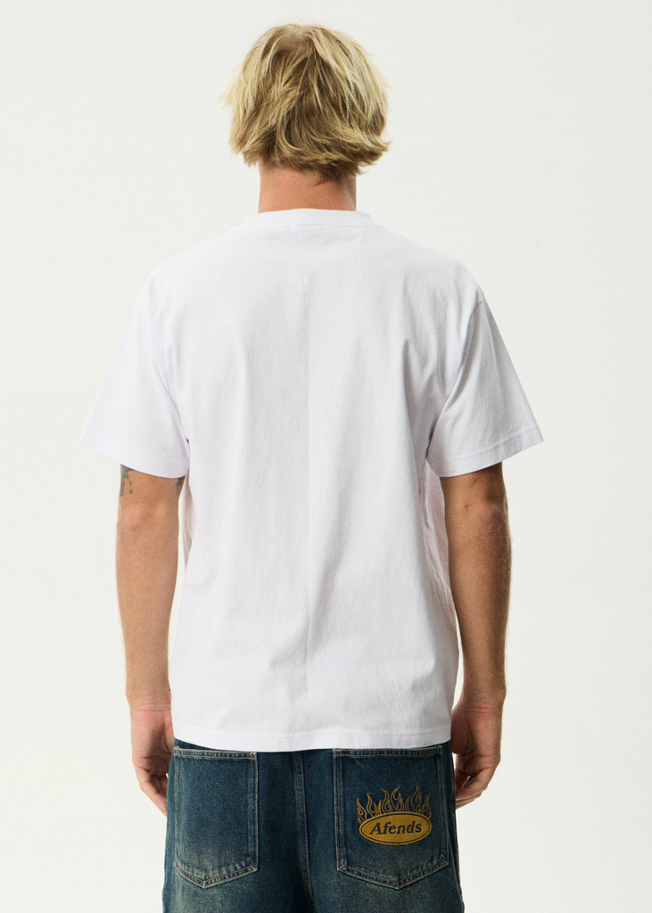 Lqd Metal Heavyweight Boxy Tee - White