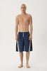 AFENDS TALLOWS SWIM SHORT 22" - BLACK/BLUE