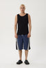 AFENDS TALLOWS SWIM SHORT 22" - BLACK/BLUE