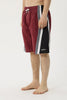 AFENDS TALLOWS SWIM SHORT 22" - BURGUNDY
