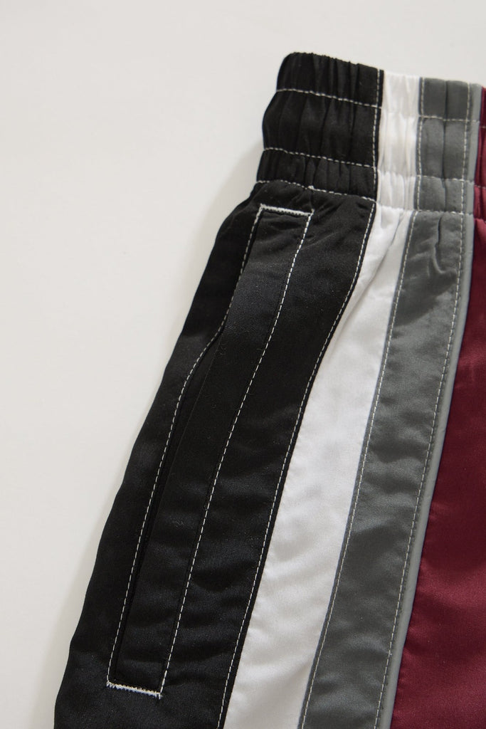 AFENDS TALLOWS SWIM SHORT 22" - BURGUNDY