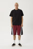 AFENDS TALLOWS SWIM SHORT 22" - BURGUNDY