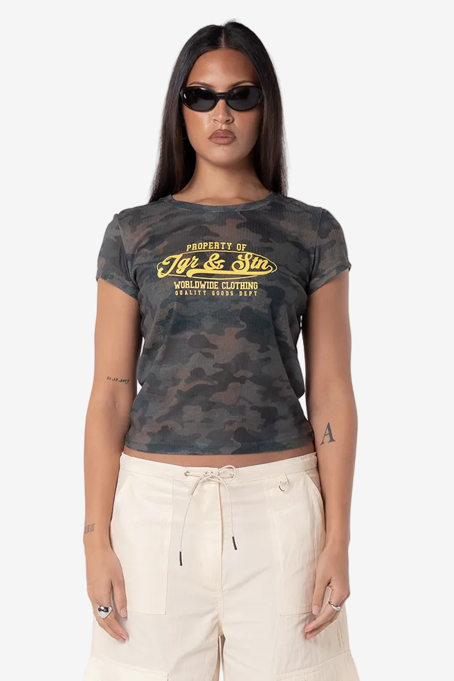Jagger & Stone JGR Worldwide Shrunken Tee