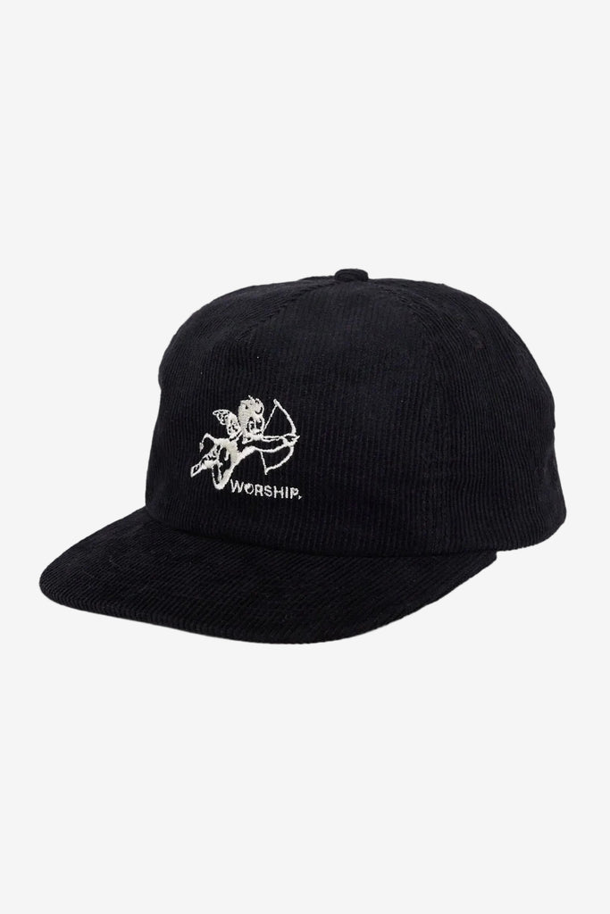 WORSHIP SUPPLIES Cherub Cord Hat - Black