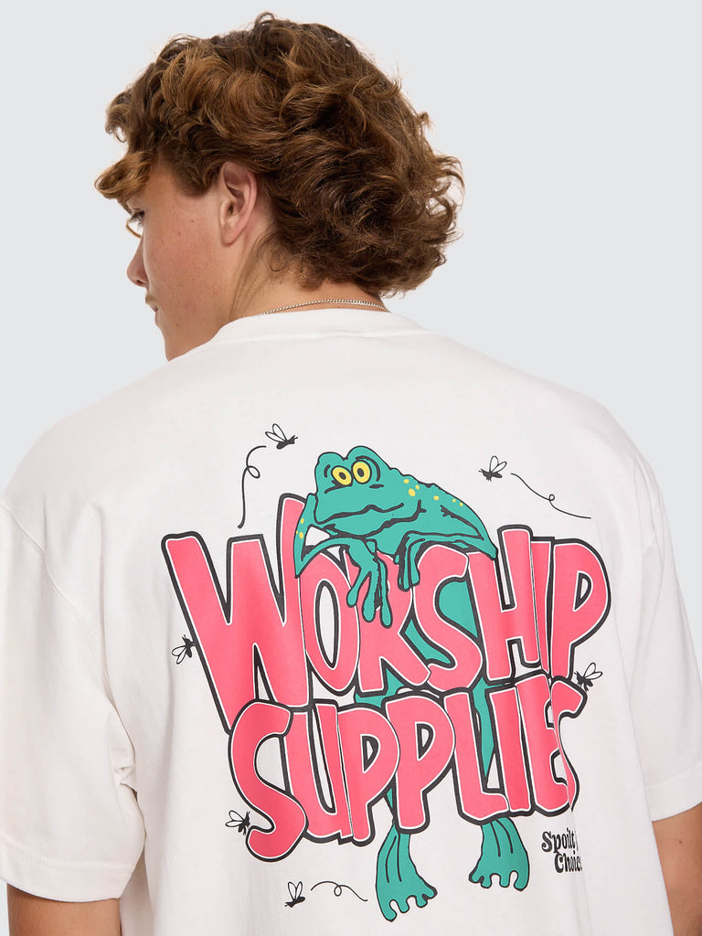 Worship Supplies Spoilt For Choice Tee - Coconut Milk