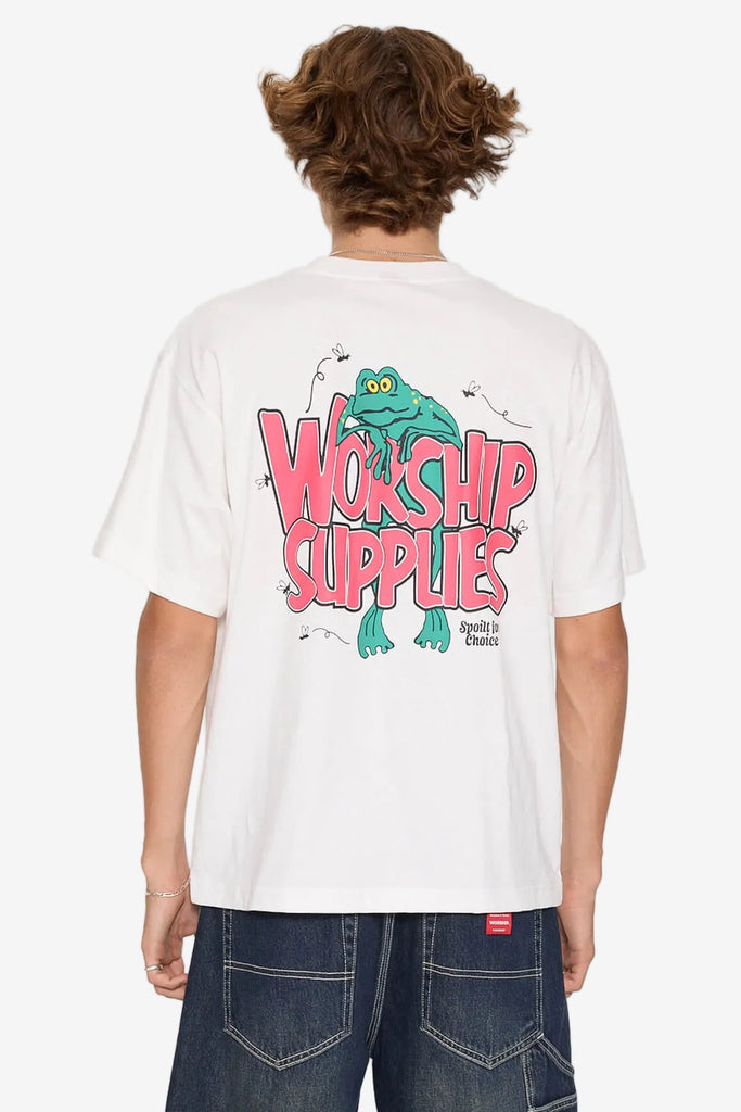 Worship Supplies Spoilt For Choice Tee - Coconut Milk