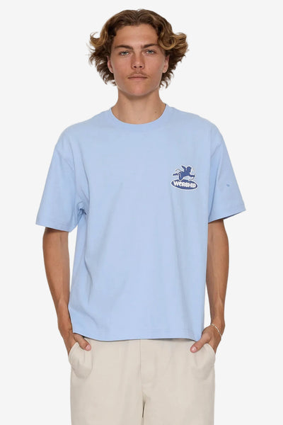 WORSHIP SUPPLIES Shadow Cherub Tee - Dream Blue