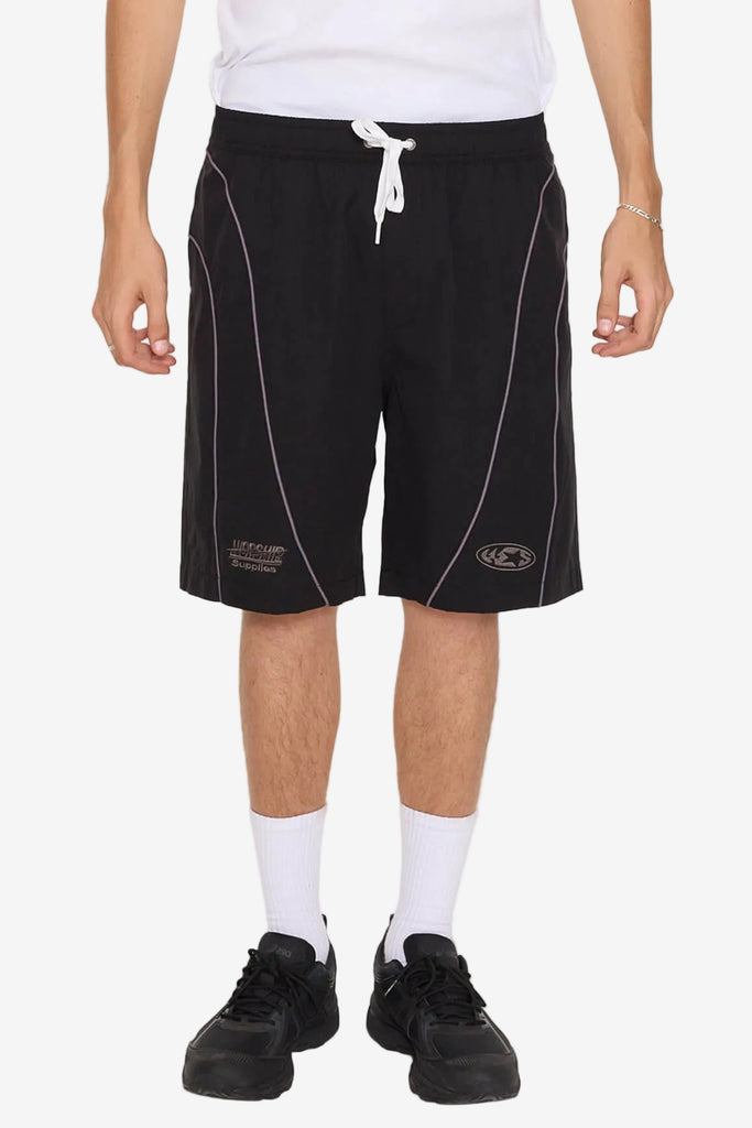Worship Supplies Toll Free Elastic Swim Short - Black