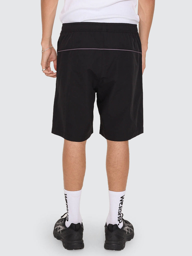 Worship Supplies Toll Free Elastic Swim Short - Black