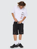 Worship Supplies Toll Free Elastic Swim Short - Black