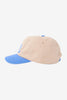Worship Supplies Shadow Cherub 6 Panel Short Brim Hat - Blue/Tan