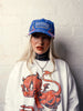 Billy Bones Club Hot Head Cap - Washed Blue