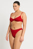 BOND-EYE GRACIE BALCONETTE - BAYWATCH RED RECYCLED