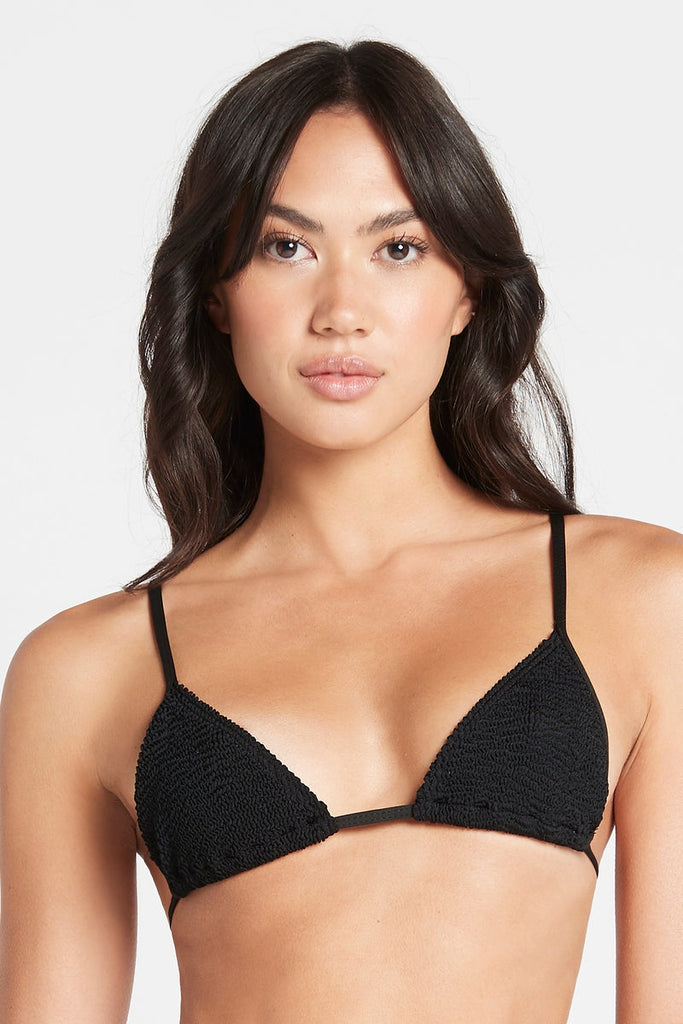 BOND-EYE LUANA TRIANGLE - BLACK RECYCLED