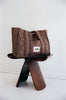 Juni The Everything Bag Cocoa Pinstripe