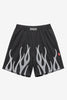 Billy Bones Club Flamed Baller Shorts - Black