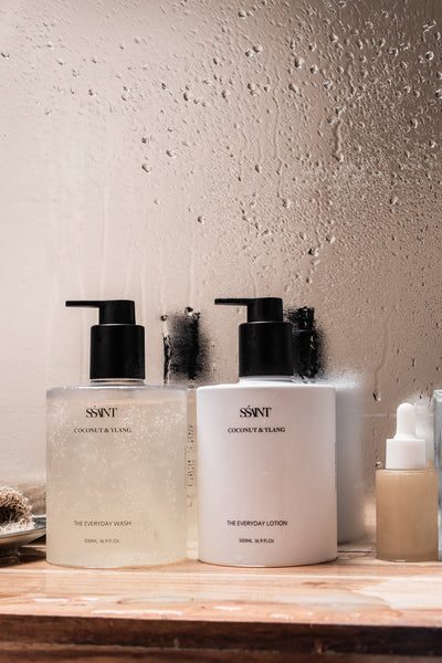 SSAINT The Everyday Wash & Lotion Bundle - Coconut and Ylang detail