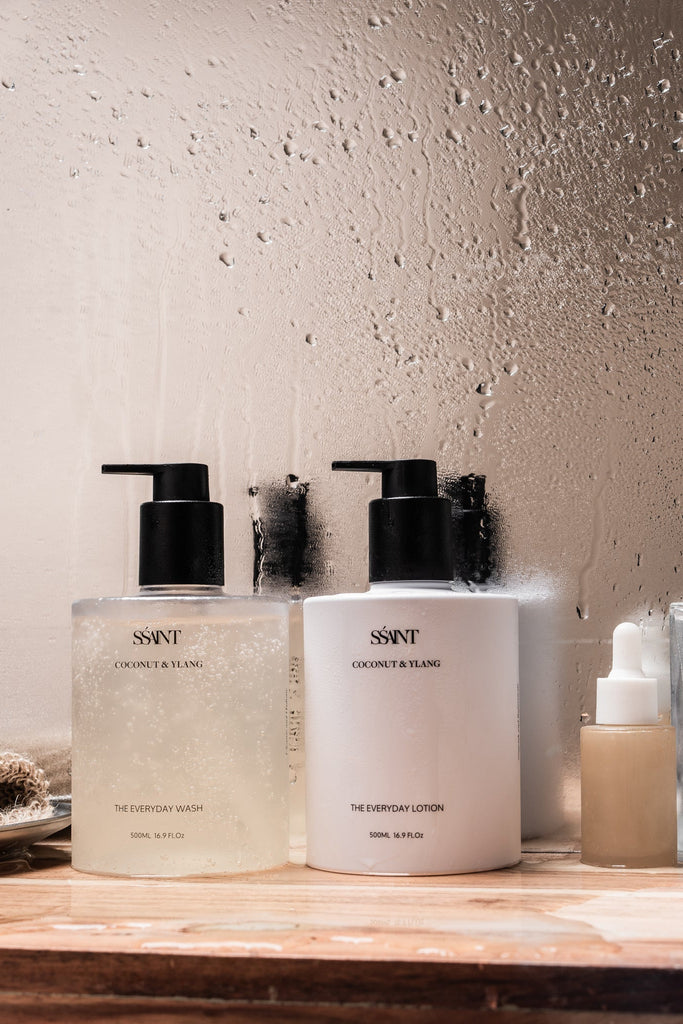 SSAINT The Everyday Wash & Lotion Bundle - Coconut and Ylang detail