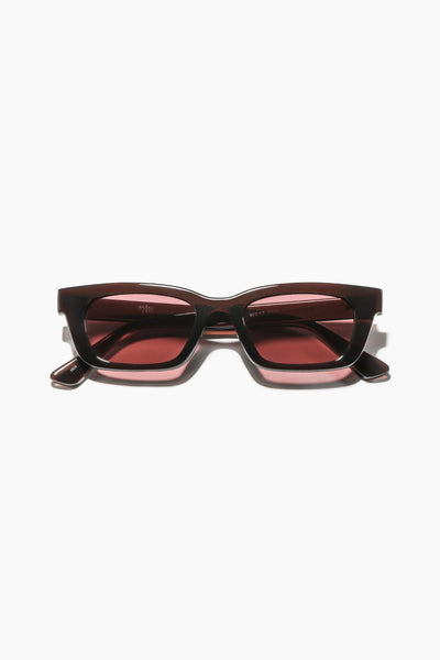 SZADE Bates Sunglasses - Brown/Red (Deep Mocha/Cherry Cola) 1