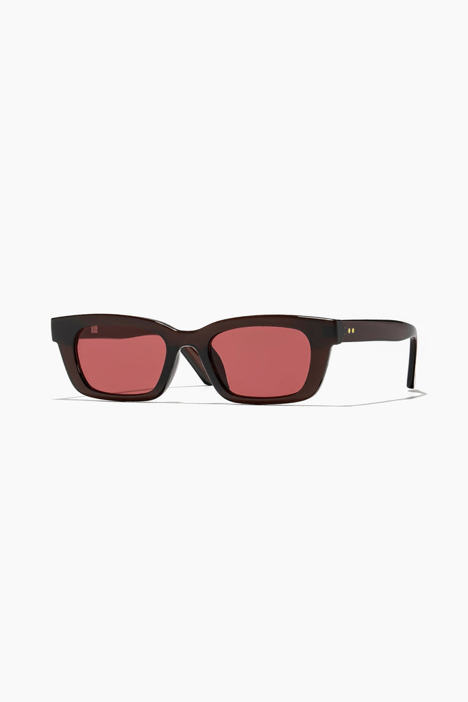 SZADE Bates Sunglasses - Brown/Red (Deep Mocha/Cherry Cola) 2