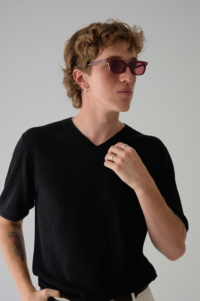 SZADE Bates Sunglasses - Brown/Red (Deep Mocha/Cherry Cola) 5