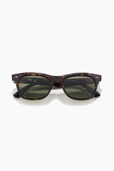 SZADE Hardy Sunglasses - Tort Gloss Green (Wasp/Moss Polarised) 1