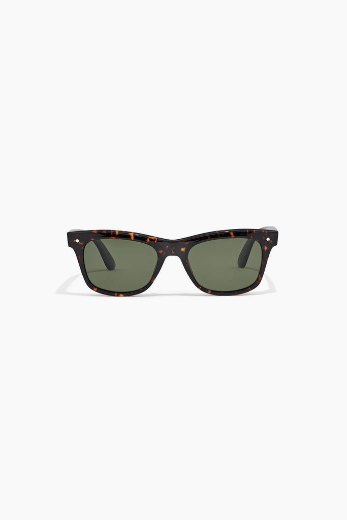 SZADE Hardy Sunglasses - Tort Gloss Green (Wasp/Moss Polarised) 3