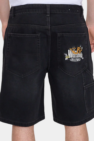 MENS DENIM SHORTS