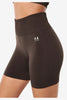 P.E NATION RESTORE SEAMLESS 5" BIKE SHORT - COFFEE