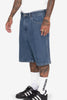 WORSHIP SUPPLIES BIG DAWG JEAN SHORT - STREAKER BLUE