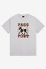 PASS~PORT PATCHED UP TEE - ASH