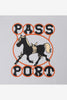 PASS~PORT PATCHED UP TEE - ASH