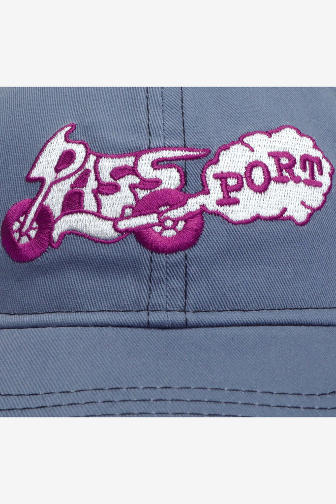 PASS~PORT MOTO LEAGUES TRUCKER CAP - BLUE